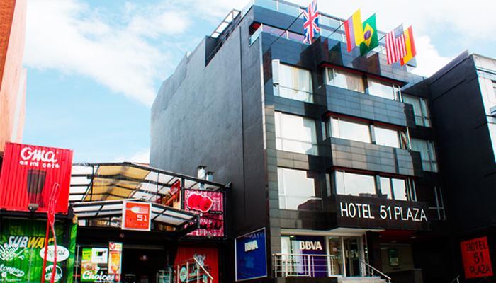 Hotel 51 Plaza Bogotá Exteriör bild
